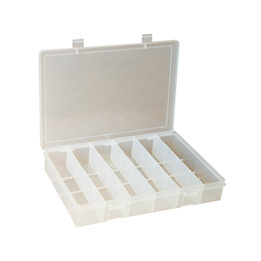 Small Plastic 6 Openings Compartment Box